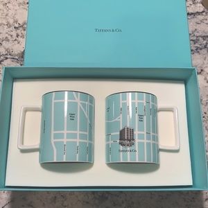 Tiffany & Co. New York City Map Mug Set